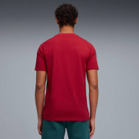 PUMA Marokko Pumatech T-Shirt 2026-2028 Rood Groen Goud