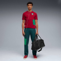 PUMA Marokko Pumatech T-Shirt 2026-2028 Rood Groen Goud