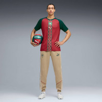 PUMA Marokko KING Anthem Trainingsbroek 2026-2028 Beige Rood Groen