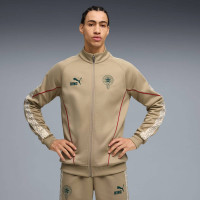 PUMA Marokko KING Anthem Trainingspak Full-Zip 2026-2028 Beige Rood Groen