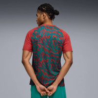 PUMA Portugal Pre-Match Trainingsshirt 2026-2028 Rood Groen