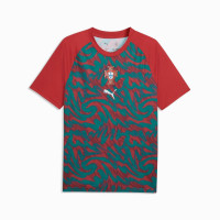 PUMA Portugal Pre-Match Trainingsshirt 2026-2028 Rood Groen