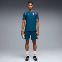 PUMA Portugal Trainingsshirt 2026-2028 Blauwgroen Wit