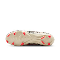 Nike Zoom Mercurial Superfly 10 Academy Gras / Kunstgras Voetbalschoenen (MG) Bordeauxrood Zilver Oranje