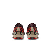 Nike Zoom Mercurial Vapor 16 Academy Gras / Kunstgras Voetbalschoenen (MG) Bordeauxrood Zilver Oranje