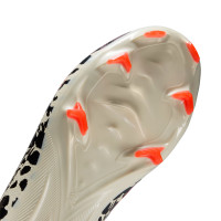 Nike Zoom Mercurial Vapor 16 Pro Gras / Kunstgras Voetbalschoenen (MG) Kids Bordeauxrood Zilver Oranje