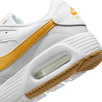 Nike Air Max SC Baskets Blanc Jaune Ocre Gris Clair Marron