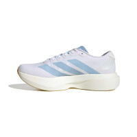 adidas Adizero Evo SL Woven Hardloopschoenen Wit Lichtblauw Goud