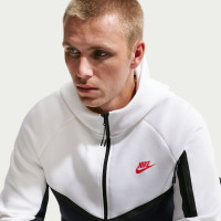 Nike Tech Fleece Sportswear Vest Wit Donkerblauw Zwart Rood