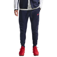 Nike Tech Fleece Sportswear Trainingspak Wit Donkerblauw Rood