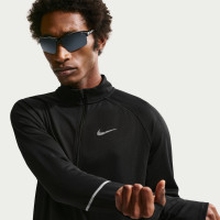 Nike Miler UV Trainingspak 1/4-Zip Zwart Zilver