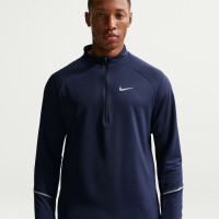 Nike Miler UV Trainingspak 1/4-Zip Donkerblauw Zilver