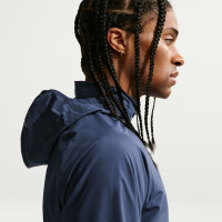 Veste d'entraînement Nike Miler UV Repel Stride bleu foncé argenté