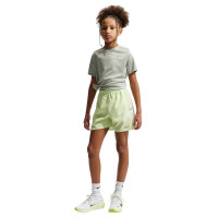 Chemise d'entraînement Nike Miler pour Enfants, gris, vert, gris