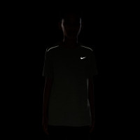 Chemise d'entraînement Nike Miler pour Enfants, gris, vert, gris