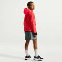 Pantalon d'entraînement Nike Miler pour Enfants, gris foncé et argenté
