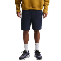 Short Nike Tech Fleece bleu foncé noir