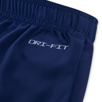 Nike Miler Trainingspak 1/4-Zip Kleuters Lichtgroen Donkerblauw Zilver