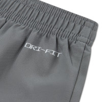 Nike Miler Trainingspak 1/4-Zip Kleuters Rood Donkergrijs Zilver