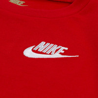 Nike Club Zomerset Kleuters Rood Zwart Wit