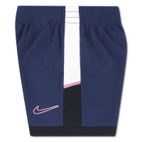 Kit d'entraînement Nike Academy pour enfants d'âge préscolaire bleu foncé blanc noir