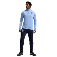 Survêtement Nike England Strike 1/4-Zip 2026-2028 Bleu foncé blanc rouge