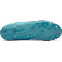 Under Armour Magnetico Select 5 Gazon Naturel Chaussures de Foot (FG) Bleu Azure Blanc