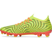 Under Armour Shadow Pro 4 Gazon Naturel Chaussures de Foot (FG) Orange Jaune Noir