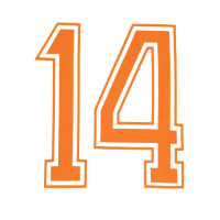 T-shirt Cruyff World Cup blanc orange