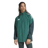 Veste adidas Tiro 25 Competition Allweather Vert foncé