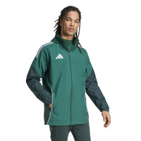 Veste adidas Tiro 25 Competition Allweather Vert foncé