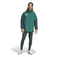 Veste adidas Tiro 25 Competition Allweather Vert foncé