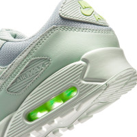 Nike Air Max 90 Baskets Vert Clair Gris Argenté Vert Vif