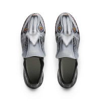 adidas F50 Tunit Y-3 Elite Chaussures de Foot Gazon Naturel (FG) Noir Gris Argenté