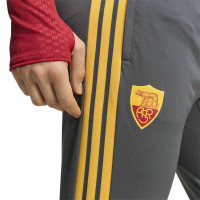 Survêtement adidas AS Roma 1/4-Zip 2026-2027 gris foncé rouge orange
