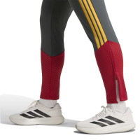 Pantalon d'entraînement adidas AS Roma 2026-2027 gris foncé rouge orange