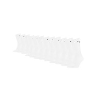 PUMA Crew Chaussettes de Sport 12-Pack Blanc Noir