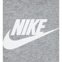 Ensemble d'été Nike Club pour enfants d'âge préscolaire gris bleu foncé blanc