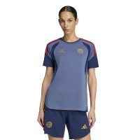 adidas Bayern Munich Maillot d'Entraînement 2026-2027 Femmes Bleu Foncé Rouge Doré