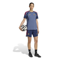 adidas Bayern Munich Maillot d'Entraînement 2026-2027 Femmes Bleu Foncé Rouge Doré