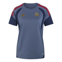 adidas Bayern Munich Maillot d'Entraînement 2026-2027 Femmes Bleu Foncé Rouge Doré