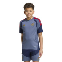 adidas Bayern München Trainingsset 2026-2027 Kids Donkerblauw Rood Goud