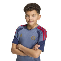 adidas Bayern München Trainingsset 2026-2027 Kids Donkerblauw Rood Goud