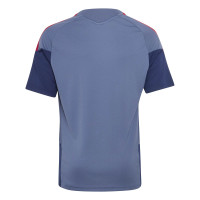 adidas Bayern München Trainingsshirt 2026-2027 Kids Donkerblauw Rood Goud