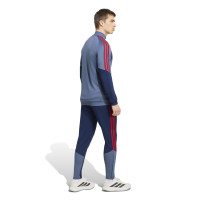 adidas Bayern München Trainingspak Full-Zip 2026-2027 Donkerblauw Rood Goud