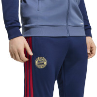 adidas Bayern München Trainingspak Full-Zip 2026-2027 Donkerblauw Rood Goud