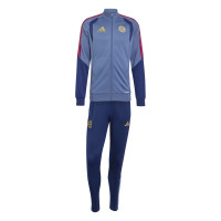 adidas Bayern München Trainingspak Full-Zip 2026-2027 Donkerblauw Rood Goud