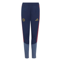 adidas Bayern Munich Survêtement 1/4-Zip 2026-2027 Enfants Bleu Foncé Rouge Doré