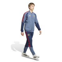 adidas Bayern Munich Présentation Survêtement 2026-2027 Bleu Foncé Rouge Doré