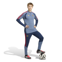 adidas Bayern München Trainingstrui 1/4-Zip 2026-2027 Donkerblauw Rood Goud